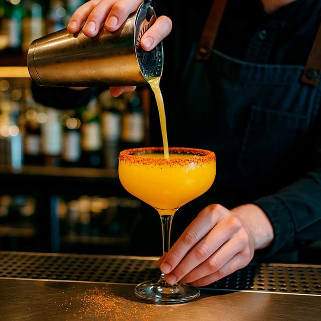 Cócteles con Ron I Caribe Perfecto 11 coctel-con-ron-daiquiri-de-mango-spicy