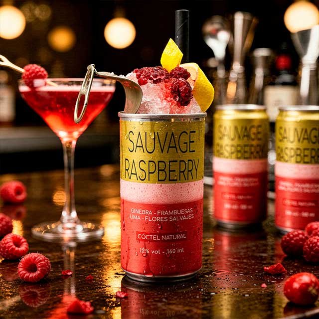 Cócteles para Eventos 13 comprar-gin-sour-frambuesa-preparada