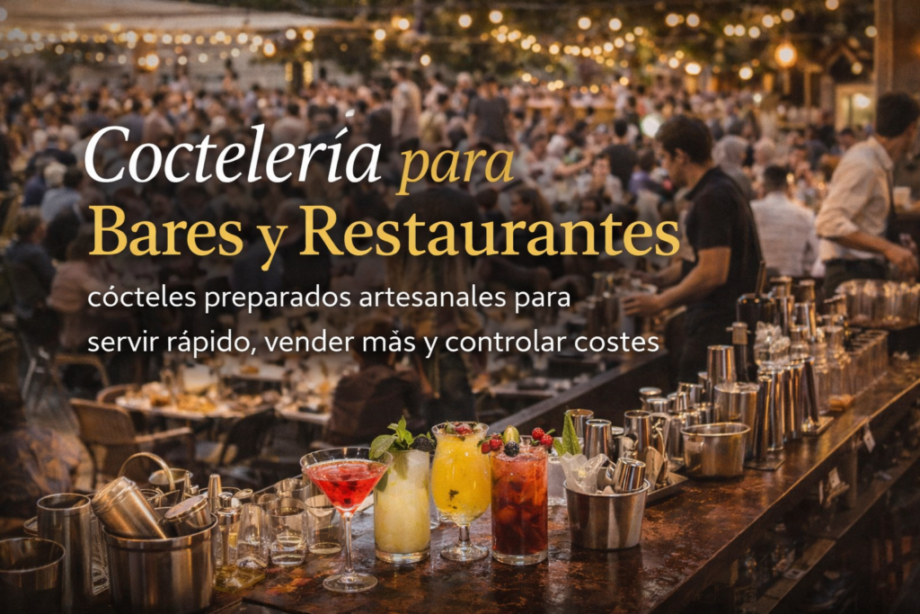cocteleria para bares y restaurantes