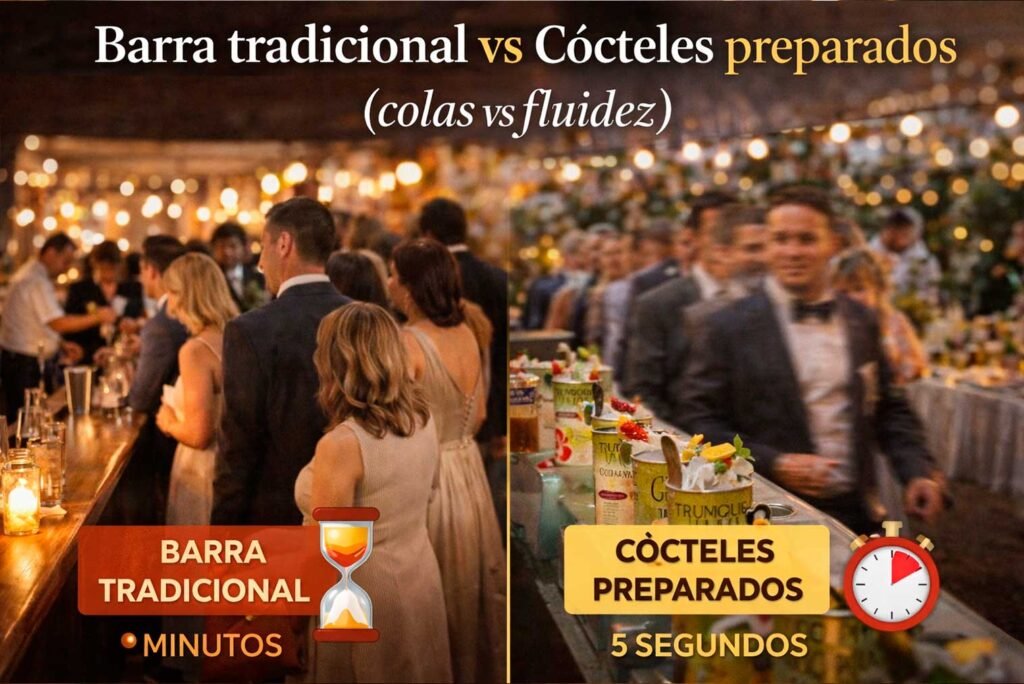 cocteles preparados en 5 segundos