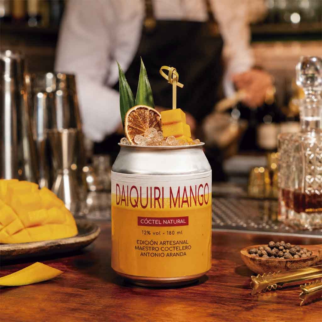 Daiquiri Mango preparado con ron SmartyBar