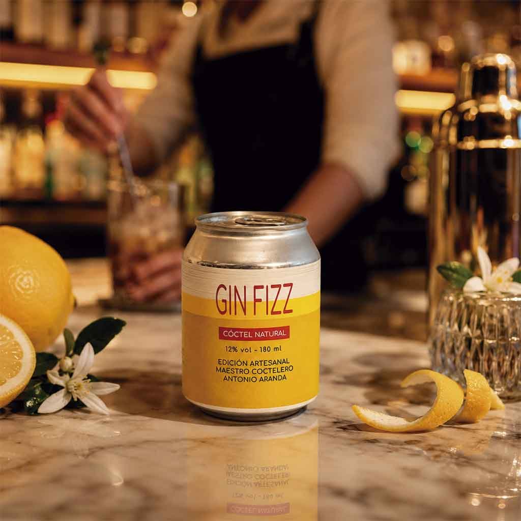 Cocteles a domicilio gin fizz Preparar Gin Fizz en casa