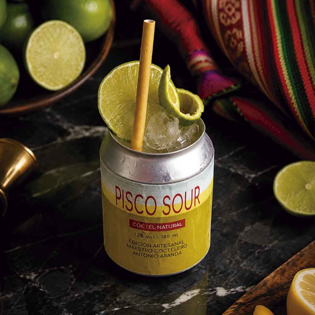 Pisco Sour a domicilio listo para beber