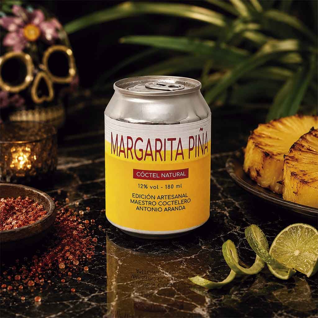 Cocteles al por mayor margarita de pina Margarita Piña a la Brasa para eventos y hostelería