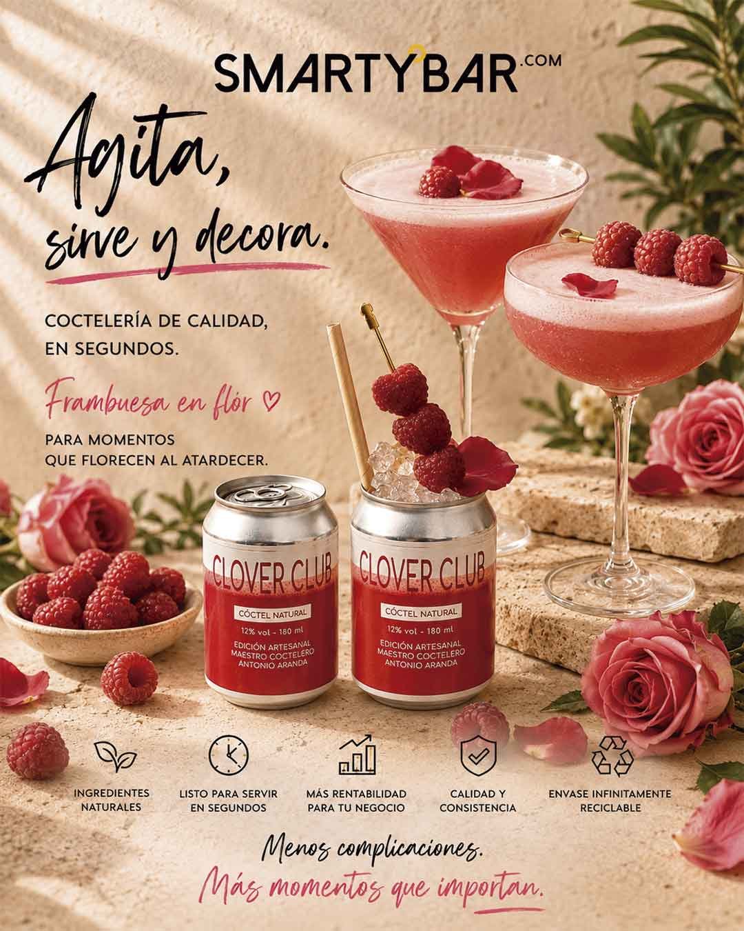 Comprar clover club preparado hero Comprar Clover Club preparado listo para tomar Smartybar