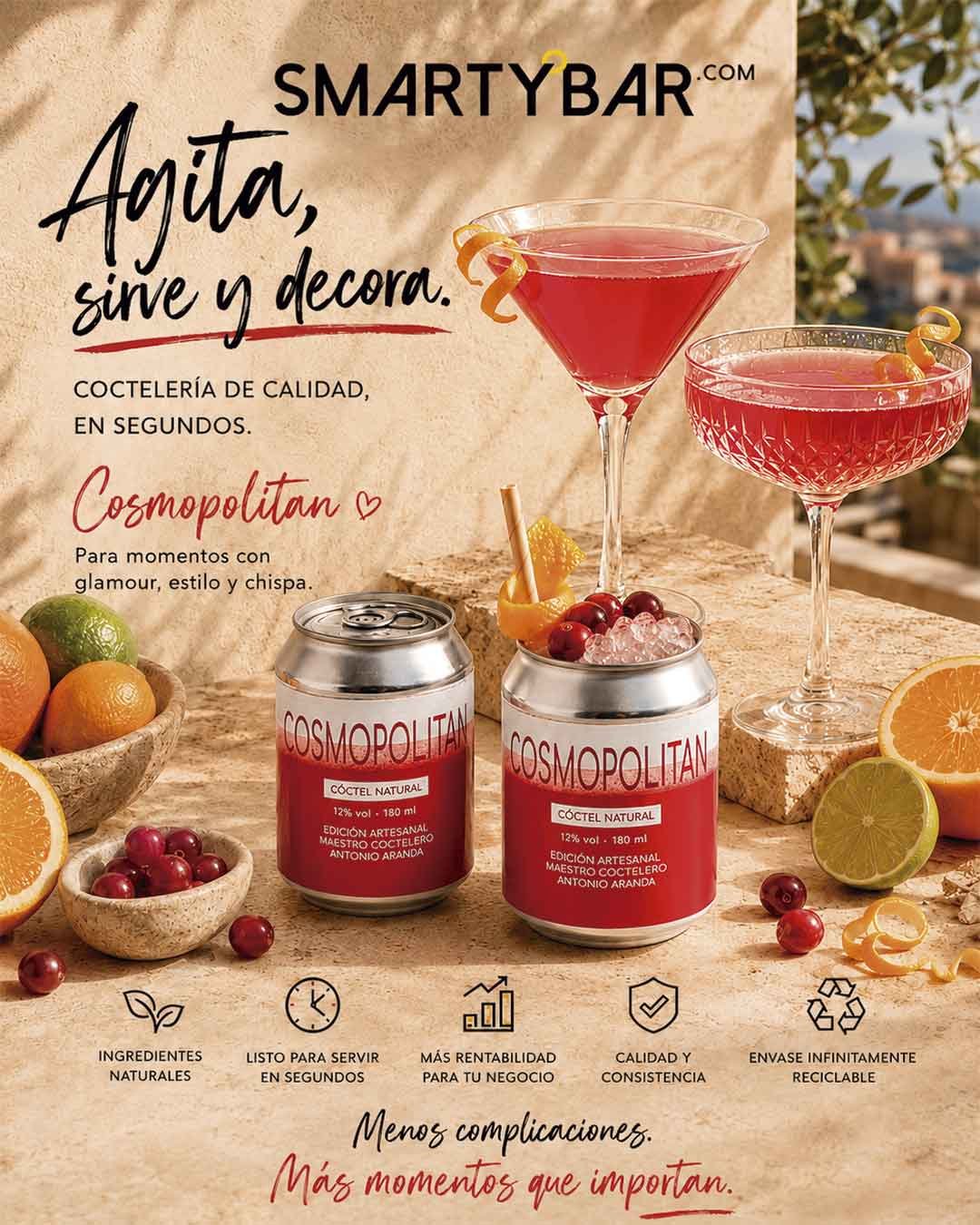 Comprar cosmopolitan preparado hero Comprar Cosmopolitan preparado listo para tomar Smartybar