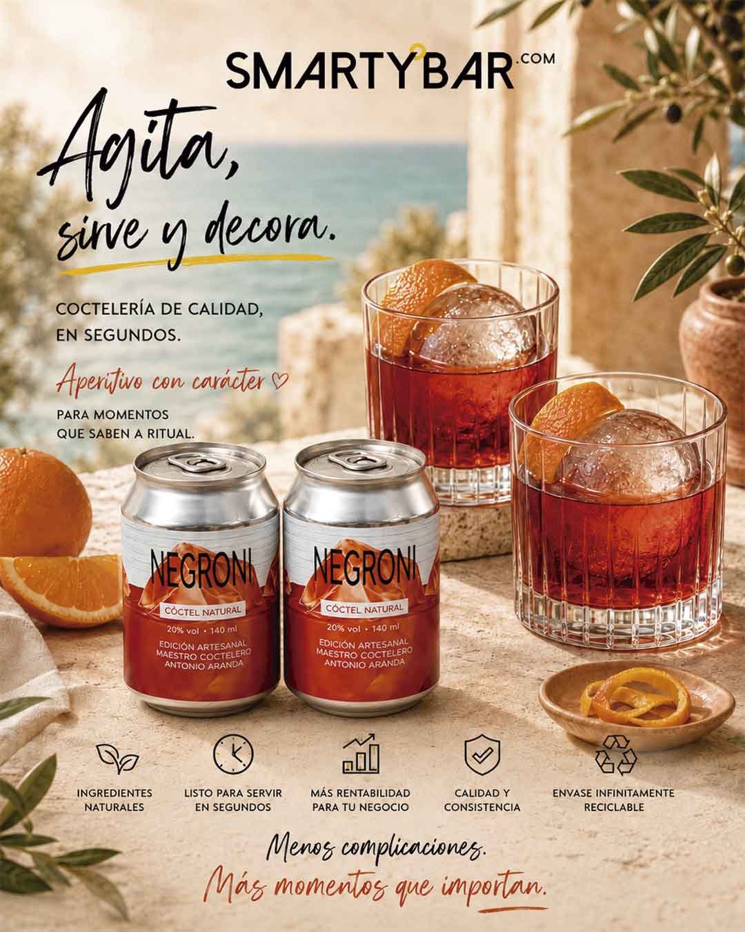 Comprar negroni preparado hero Comprar Negroni preparado listo para tomar Smartybar