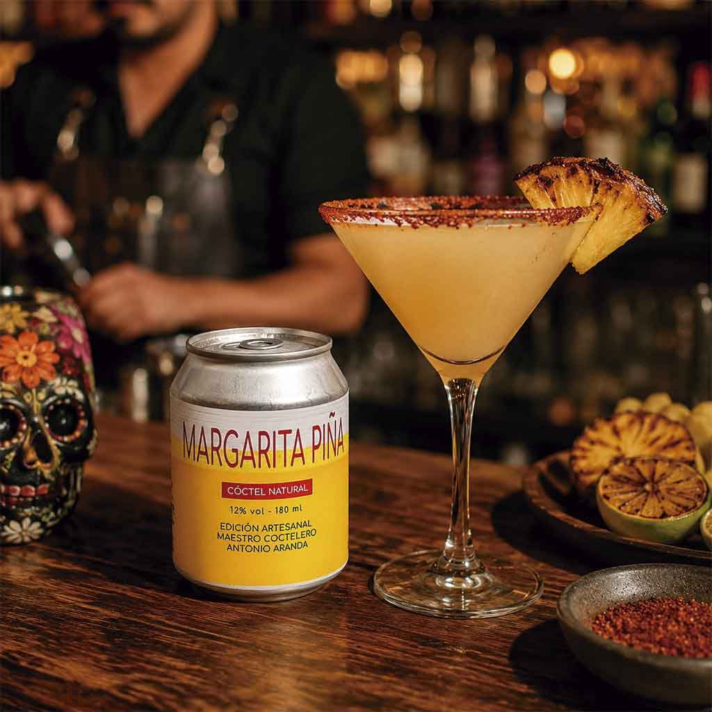 Margarita de pina lista para tomar Margarita piña lista para tomar con tequila