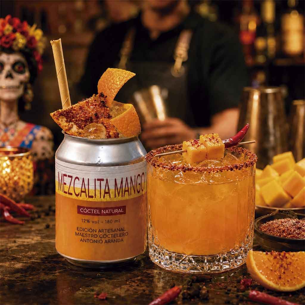 Mezcalita mango lista para tomar Mezcalita Mango lista para tomar en lata Smartybar