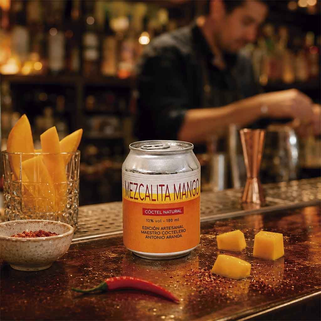 Mezcalita mango preparada para hosteleria Mezcalita Mango preparada para hostelería SmartyBar