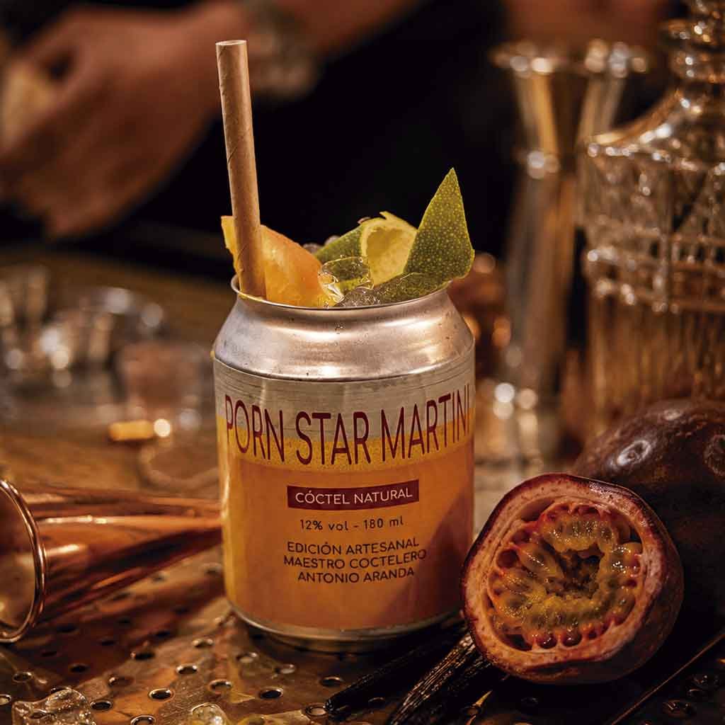 Porn Star Martini preparado para hostelería y hoteles